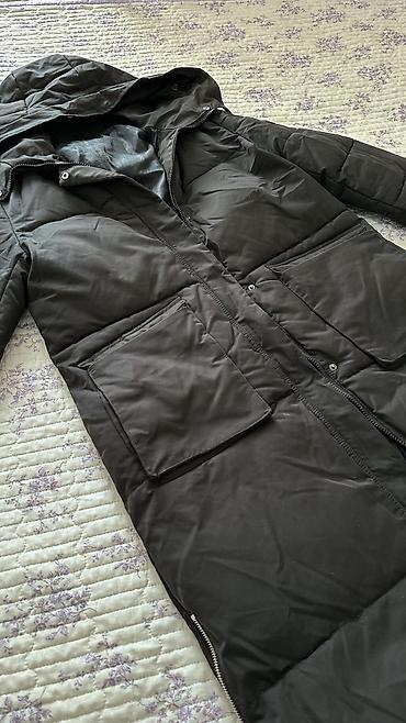куртка lining: Пуховик, Узун модель, Капюшону бар, 2XL — 2