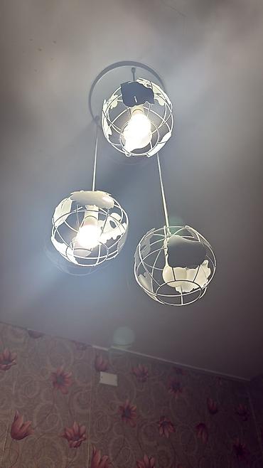 Çılçıraq, 3 lampa, Metal