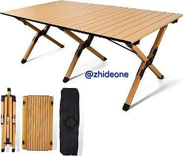 foldable table: Складной стол и стул для улицы, портативный стол для пикника, стол для — 3
