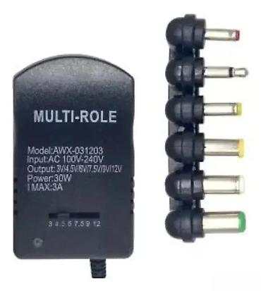 Aksesoari za TV i video: Podesivi adapter od 3 do 12v sa 6 konektora NOVO. Opis proizvoda — 1