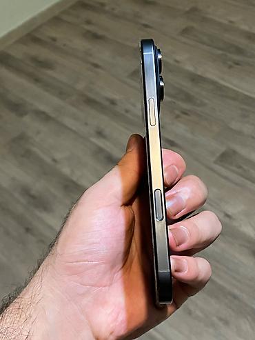 dubay iphon: IPhone 16 Pro Max, 256 GB, Black Titanium, Simsiz şarj, Face ID, Sənədlərlə — 7
