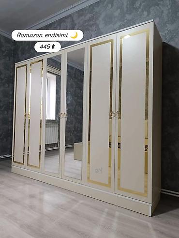 *6 Qapılı Dolab* – Sifarişlə Hazırlanır Ölçü: 240 × 47 × 200 Rəng lalafo.az -da *6 Qapılı Dolab* – Sifarişlə Hazırlanır Ölçü: 240 × 47 × 200 Rəng