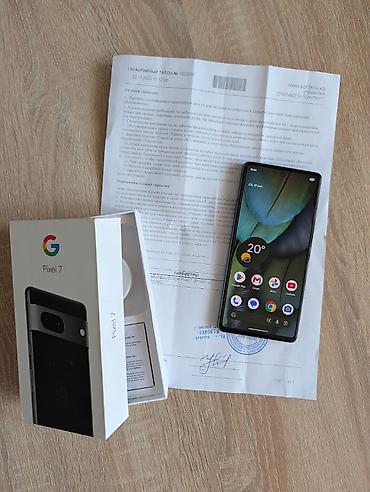 ophone 17: Google Pixel 7, Б/у, 128 ГБ, цвет - Черный, 1 SIM, 2 SIM, eSIM — 6