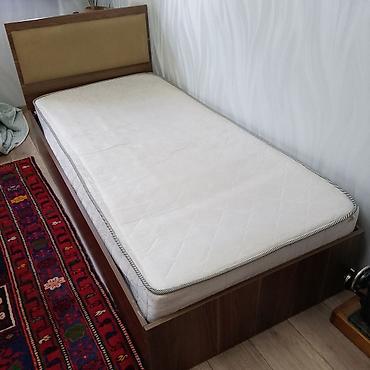 islenmis laminant: İşlənmiş, Təknəfərlik çarpayı, Bazalı, Siyirməsiz, Azərbaycan — 4