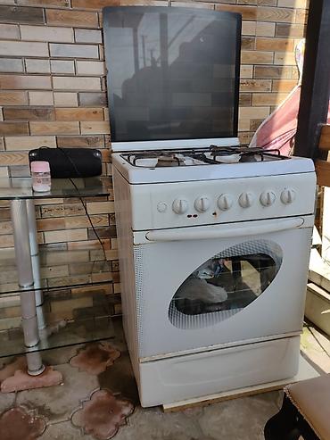 elektrik pilte: Qarışıq sobası Ayrıca dayanan, 4 gözlü, İşlənmiş — 1