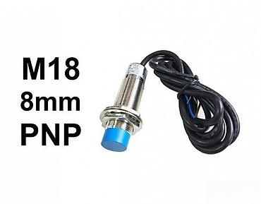 parkside obd2: Induktivni senzor približavanja M18, PNP izlaz, domet detekcije 8 mm — 2