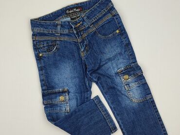 spodnie marco polo jeans: Spodnie jeansowe, 7 lat, 116/122, stan - Idealny