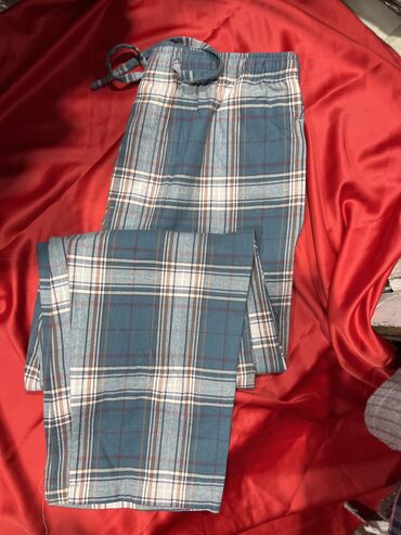 Брюки: Фланелевые штаны в клетку Тёплые, мягкие и очень уютные. Качественная — 7