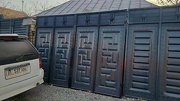 Металлические двери на заказ: Металлическая дверь на заказ, Для частного дома, Двухстворчатая, Железная, Кыргызстан, Бесплатный замер — 13