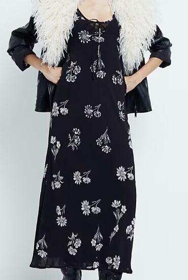 Haljine: River Island L (EU 40), bоја - Crna, Dugih rukava — 3