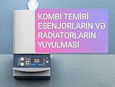 temizlik: Kombi təmiri, esenjor (istilik mübadiləçisi) və radiatorların — 1