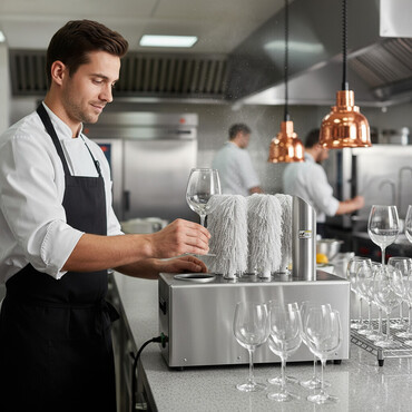 Ostali kuhinjski aparati: Komercijalna mašina za poliranje (NOVO) ✨ Brzo poliranje: Naša — 1