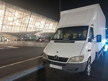 Yükdaşıma xidməti – Mercedes Sprinter yük maşını - Bağlı furqon tipli