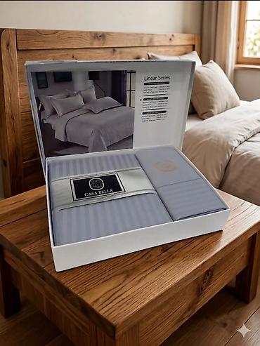 caska desti: Casa Bella “Stripes/Linear Series” premium yataq dəsti - Brend: Casa — 10