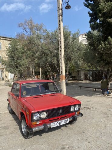 VAZ (LADA): VAZ klassik sedan, qırmızı rəng - Kuzov: 4 qapılı sedan, xrom yan — 9