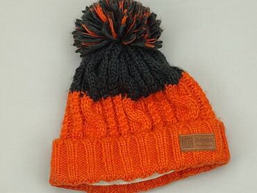 czapka pomarańczowa zimowa: Czapka, stan - Dobry