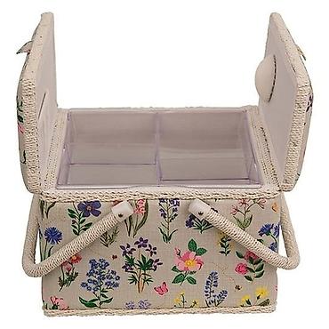 Аксессуары для шитья: Шкатулка для хранения швейных принадлежностей и аксессуаров от — 1