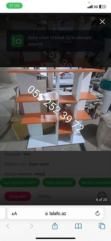 Masalar: Stol stul kursu baxça evi baxı çölü kafe resdran isdəlnən sahəyə — 2