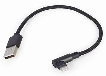 Kablovi za telefone: Kratki USB na Lightning kabl (pod pravim uglom) - Konektori: USB-A — 2