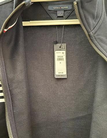 Толстовки: Мужская толстовка, M, Tommy Hilfiger, Новый, цвет - Синий — 4