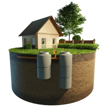 Железобетонные (ЖБИ) кольца для септика: Железобетонное (ЖБИ) кольцо для септика Размер: 150 x 90 x 9 см, Платная установка, В розницу — 20