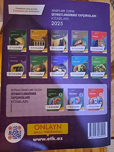 Testlər: Məktəb və qəbul hazırlığı üçün dərs vəsaitləri paketi Məzmun: - DİM — 3