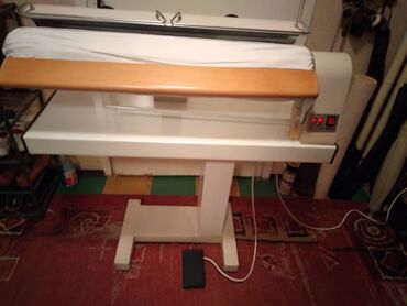 univerzalna automatska glava za trimer: Mašina za peglanje Eimat E/750P, 1980., zamenjeno platno,sa tehnickim