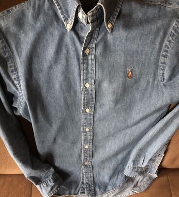 ağ köynək modelləri: Köynək, Ralph Lauren, S (EU 36), rəng - Göy