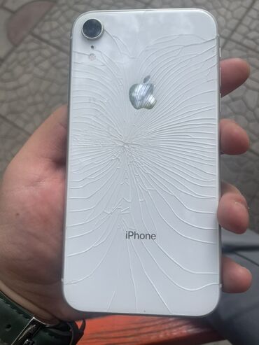 Apple iPhone: IPhone Xr, Б/у, 64 ГБ, Белый