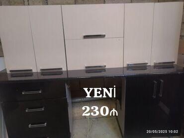 Mətbəx mebeli: Mətbəx mebeli yenidir 230₼ satılır Ölçü 2m ÇATDIRILMA QURAŞDIRILMA