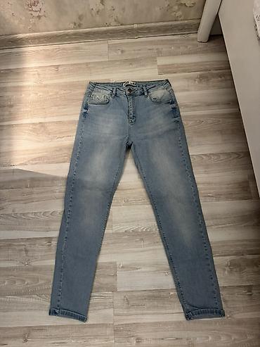yun şarf: Məhsul: Qadın cins şalvarı - Model: Skinny/boru kəsim - Rəng: Açıq — 1