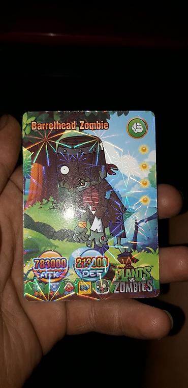 уно карты: Коллекционные глянцевые карты Plants vs. Zombies - Тематика — 3