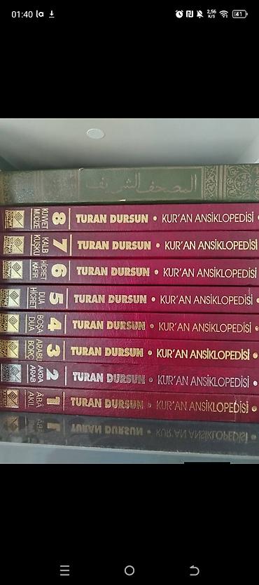 Ensiklopediyalar: Turan Dursun – “Kur’an Ansiklopedisi” 1–8 cildlik komplekt — 1