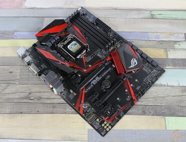 процессор intel atom x5 z8300: Материнская плата, Б/у, Asus, LGA1151, ATX, Для ПК