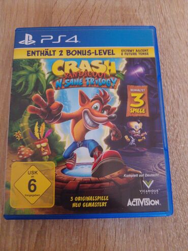 laptopovi na akciji: Crash Bandicoot N Sane triology.Kupljeno u Nemačkoj (novo)