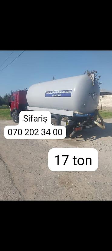 tamet daslar: Xidmət: Çirkab sularının daşınması və hovuzların boşaldılması - — 3