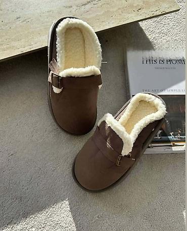 Papuče: Papuče bоја - Braon — 6