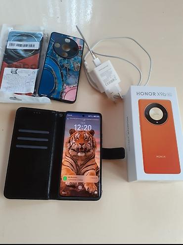 iphone x kreditle satisi: Honor X9b, 256 GB, rəng - Qara, Barmaq izi — 4