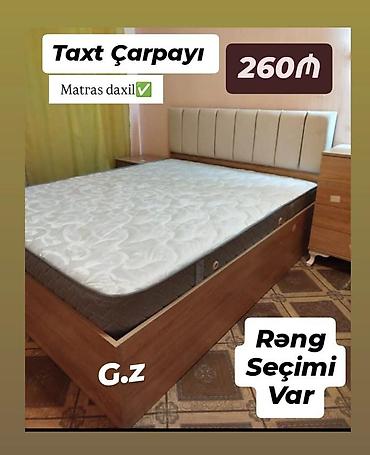 *Yeni ✨ _Taxt_ __Çarpayı_ 260Azn* 🔹İstehsal Rusiya Laminat 18/lik