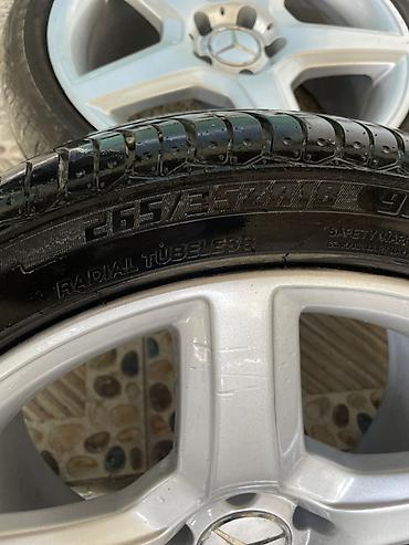 Disk təkərlər: Məhsul: Mercedes-Benz üçün orijinal AMG disklər və şinlər komplekti - — 6
