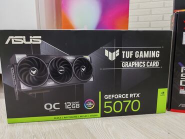Жёсткие диски (HDD): Видеокарта Asus GeForce RTX 5070, 12 ГБ, Новый
