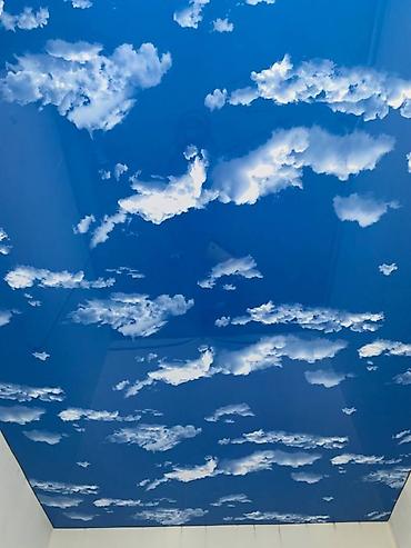 Натяжной потолок: Натяжной потолок 3D потолки, Матовое, Глянцевое Демонтаж, Монтаж, Бесплатный замер — 9