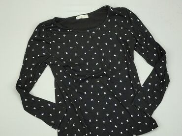 bluzki czarne z długim rękawem: Блуза жіноча, L, стан - Дуже гарний