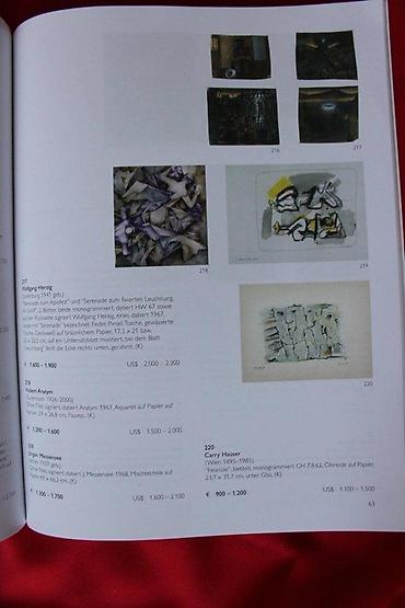 Časopisi: DOROTHEUM, KUNST DES 20. JAHRHUNDERTS, 2004 | Aukcijski Katalog — 8