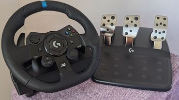 скупка компьютеров бу: Продаю оригинальный гоночный руль Logitech G923 с технологией