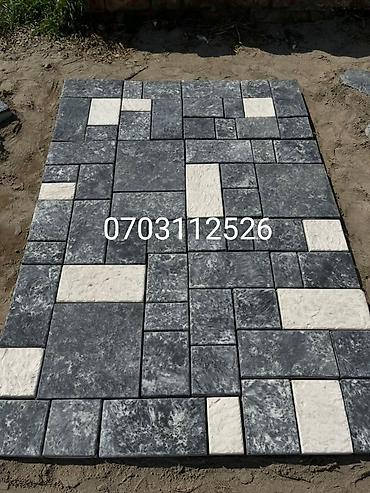 Тротуарная плитка: Тротуарная плитка “мраморный эффект” - Формат: прямоугольники и — 15