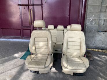 пневмо сидения: Комплект сидений, Кожа, Audi 2000 г., Б/у, Оригинал, Германия