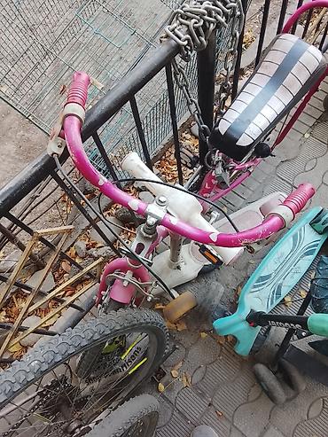 сиденья на велосипед: Детский велосипед, 2-колесный, 4 - 6 лет, Для девочки, Б/у — 1