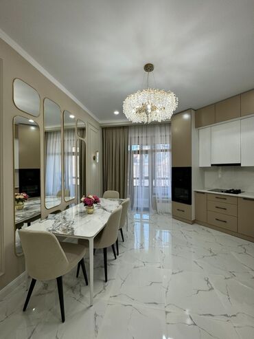 италия мебель: 3 комнаты, 125 м², Элитка, 12 этаж, Дизайнерский ремонт