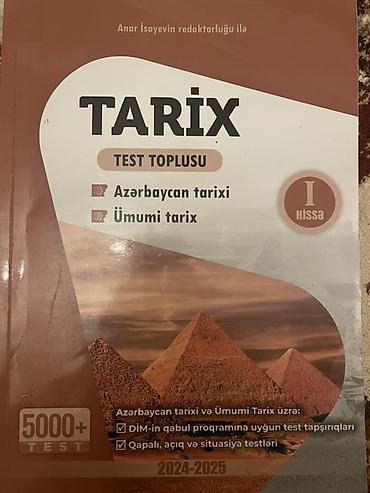 Testlər: Məhsul: “Tarix – Test Toplusu” (I hissə) – Bölmələr: Azərbaycan — 1